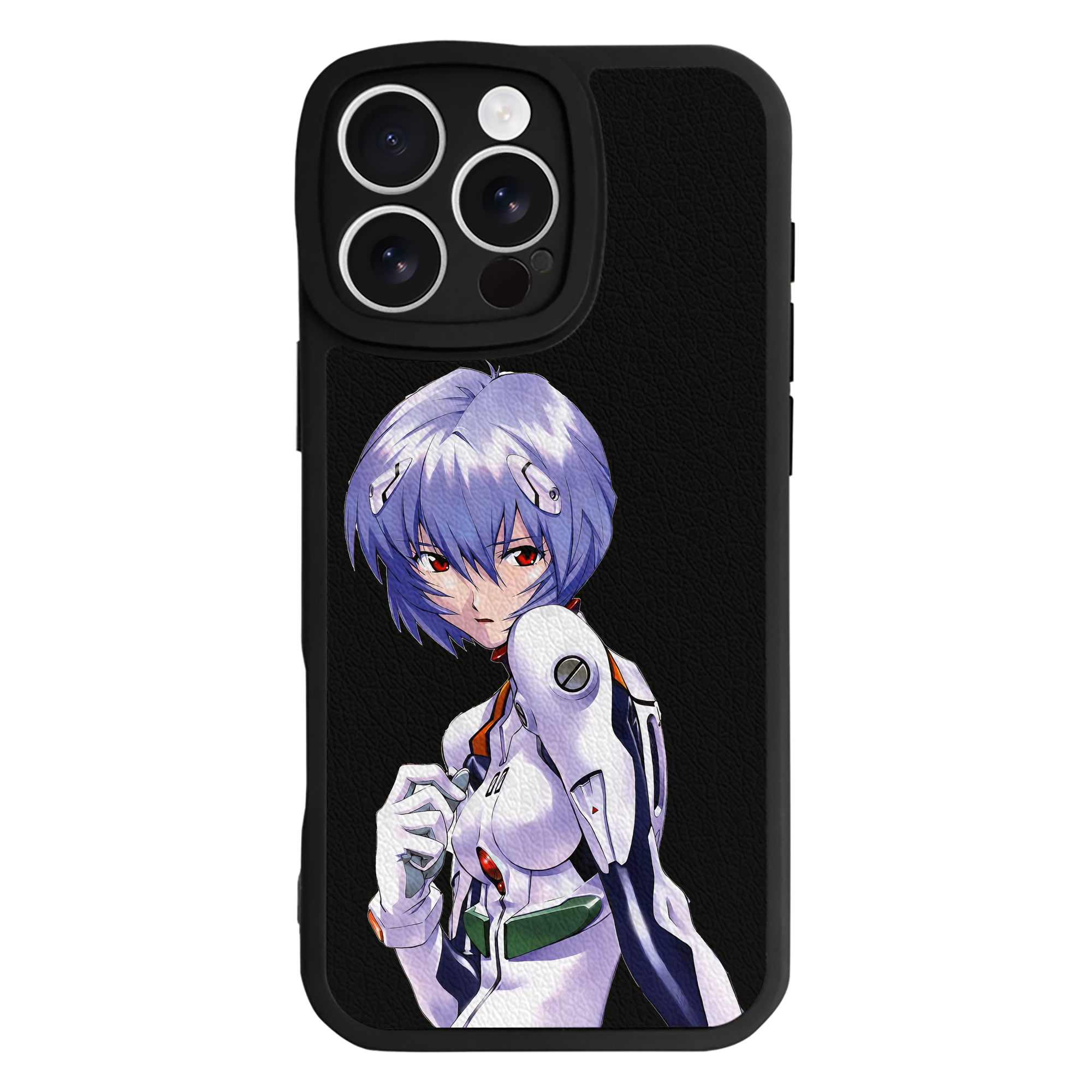 （画像用） EVA 新世紀エヴァンゲリオン 【iPhone 16シリーズ対応】シリコンスマホケース（レザー調） 材質：シリコン